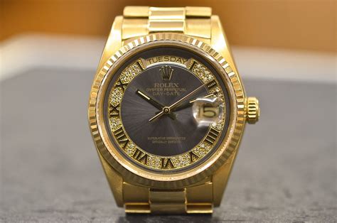 rolex day date oro e brillanti|Rolex Day.